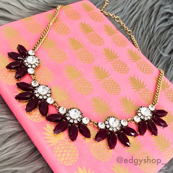 J. Crew Jewelry - [j.crew] divided flower necklace